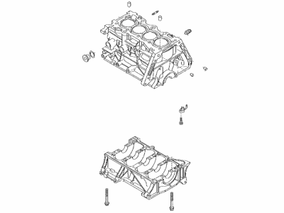 Toyota 11410-WB001 Cylinder Block