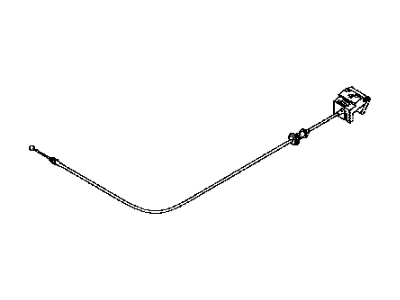 Toyota 53600-WB001 Lever Assembly, Hood Lock Release
