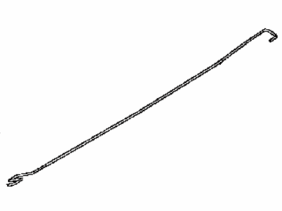 Toyota 64532-WB004 Bar, Luggage Door Hinge Torsion, Passenger Side