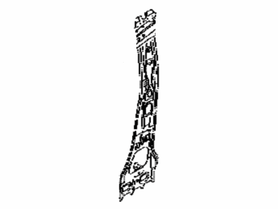 Toyota 61038-WB002 Pillar Sub-Assembly, Inner, Driver Side