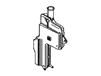Toyota 16480-WB002 Reserve Tank Assy,  Radiator W/O Cap