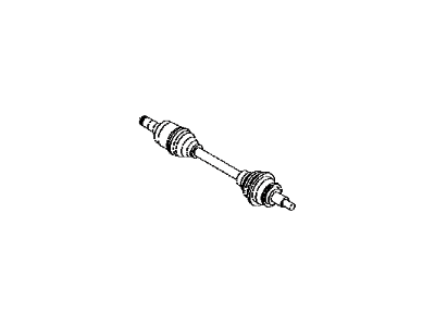 Scion 43420-WB001 Shaft Assy,  Front Drive,  LH