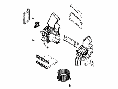 Scion 87130-WB001 Blower Assy
