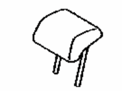 Scion 71960-WB002 Headrest Assy,  Rear Seat,  Center