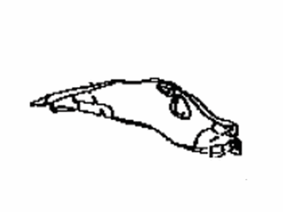 Toyota 55223-WB002 Insulator, Dash Panel Heat
