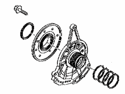 Toyota 35310-WB003 Body Sub-Assembly, Front Oil Pump