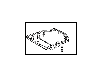 Toyota 35106-WB001 Pan Sub-Assembly, Automatic Transaxle Oil