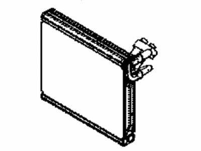 Toyota 88501-WB001 Evaporator Sub-Assembly, Cooler