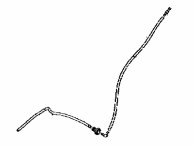 Toyota 90118-WBB79 Hose, Windshield Washer (From Joint To Joint)