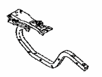 Scion 64503-WB001 Arm Sub-Assy,  Luggage Compartment Door Hinge,  RH
