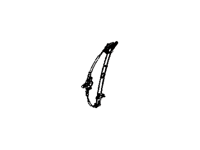 Toyota 69801-WB001 Regulator Sub-Assy,  Front Door Window,  RH
