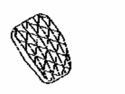 Toyota 31321-WB001 Pad, Clutch Pedal