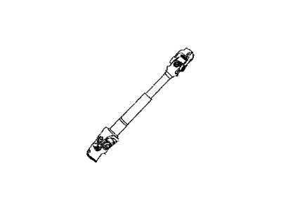 Scion 45220-WB001 Shaft Assy,  Steering Intermediate,  NO.2