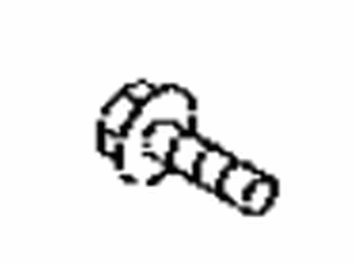 Scion 90118-WB543 Bolt,  Hexagon(For Front Disc Brake Caliper)