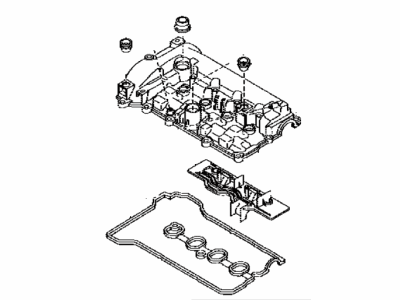 Scion 11201-WB001 Cover Sub-Assy,  Cylinder Head