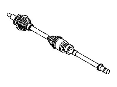 Toyota 43410-WB007 Shaft Assy,  Front Drive,  RH