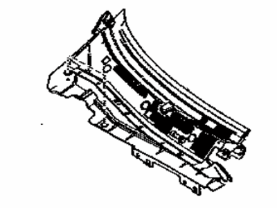 Scion 55783-WB002 Louver Sub-Assy,  Cowl Top Ventilator
