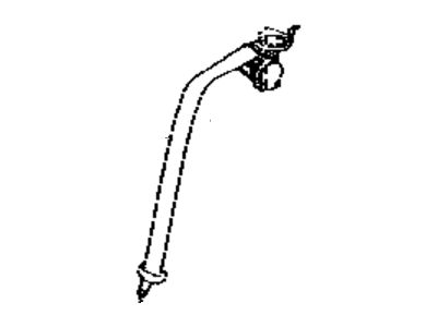 Scion 73370-WB002 Belt Assy,  Rear Seat 3 Point Type,  Outer LH