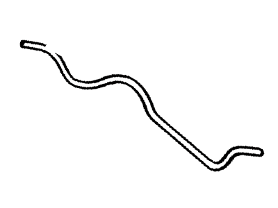 Toyota 90099-33313 Hose, Windshield Washer (From Motor To Joint)