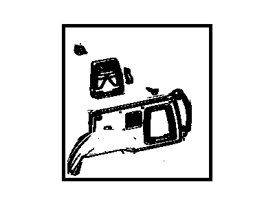 Toyota 62520-91614-03 Board, Quarter Inside Trim, Driver Side