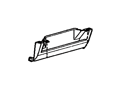 Toyota 55601-22030-05 Tray Sub-Assembly, Instrument Panel Under