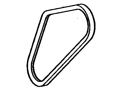 Toyota 99332-00885 Belt, V (Cooler Compressor To Crankshaft Pulley)