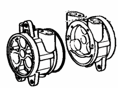 Toyota 88304-30260 Cylinder Sub-Assembly, Cooler Compressor