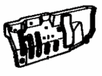 Toyota 58314-22040 Panel, Rear Floor Side, Driver Side