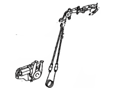 Toyota 85005-08014 Motor Unit,  Slide Door,  RH