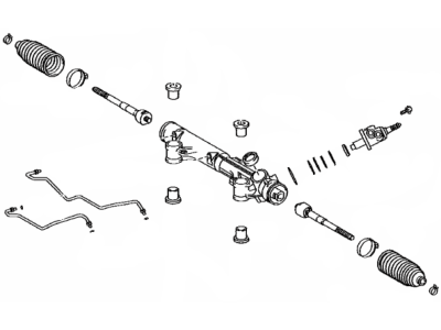 Toyota 44250-0C090 Gear Assy,  Power Steering(For Rack & Pinion)