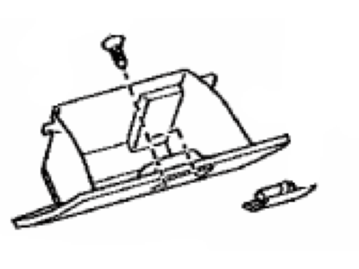 Toyota 55550-35081-B0 Door Assy,  Glove Compartment