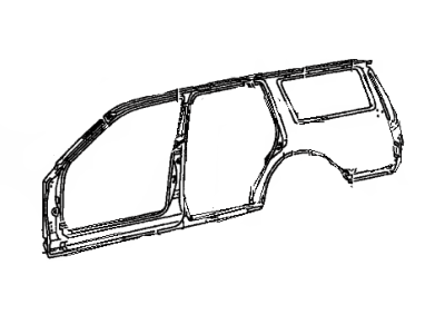 Toyota 61411-35050 Panel,  Rocker,  Outer RH