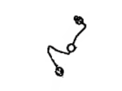 Toyota 47323-42010 Tube,  Rear Brake,  NO.3