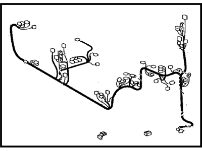 Toyota 82161-08451 Wire,  Floor