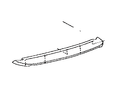 Toyota 76871-AE900 Cover,  Rear Spoiler