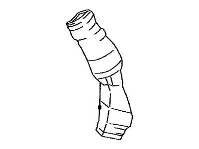 Toyota 87218-08040 Duct,  Air,  Rear NO.6