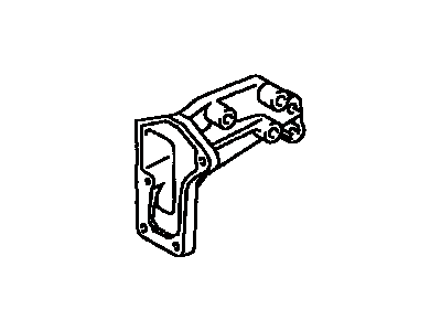 Toyota 12321-0A030 Bracket, Engine Mounting, Rear(For Transverse Engine)