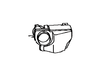Toyota 17893-22030 Resonator,  Intake Air