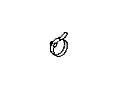 Toyota 42345-08010 Clamp (For Rear Drive Shaft Inboard Joint Boot)