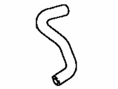 Toyota 87245-08080 Hose,  Heater Water,  Outlet A