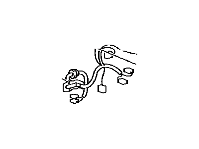 Toyota 82152-AE010 Wire,  Front Door,  LH