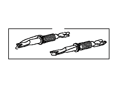 Toyota 04943-08030 Strut Kit,  Rear Brake