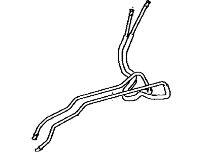 Toyota 87208-08060 Pipe Sub-Assembly, Heater Water, C