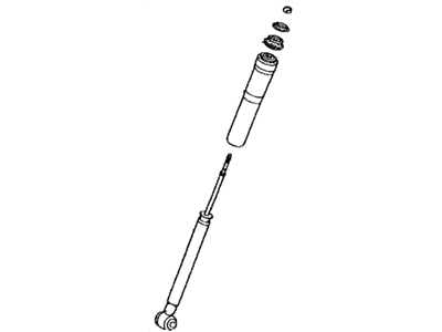 Toyota 48531-A9060 Absorber Assy,  Shock,  Rear RH