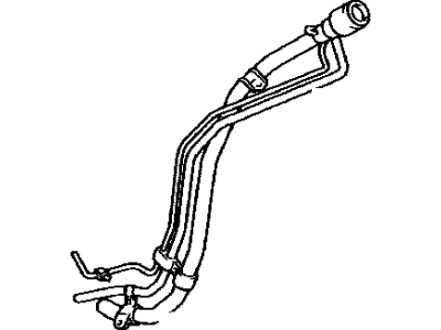 Toyota 77201-08031 Pipe Sub-Assy,  Fuel Tank Inlet