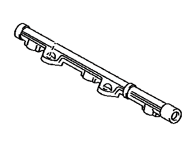 Toyota 23807-0P020 Pipe Sub-Assy,  Fuel Delivery