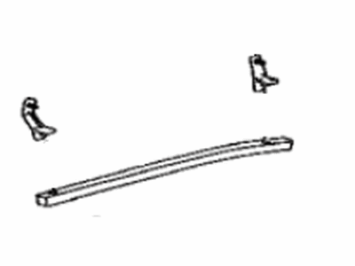 Toyota 66425-08030 Spacer,  Side Rail,  Rear NO.2 LH