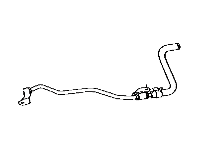 Toyota 44416-08021 Tube,  Return(For Steering Gear Outlet)