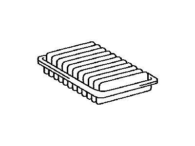 Toyota 17801-0H010 Element Sub-Assy,  Air Cleaner Filter