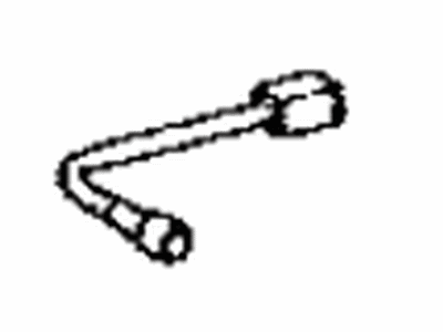 Toyota 81576-AE020 Socket & Wire,  Center Stop Lamp